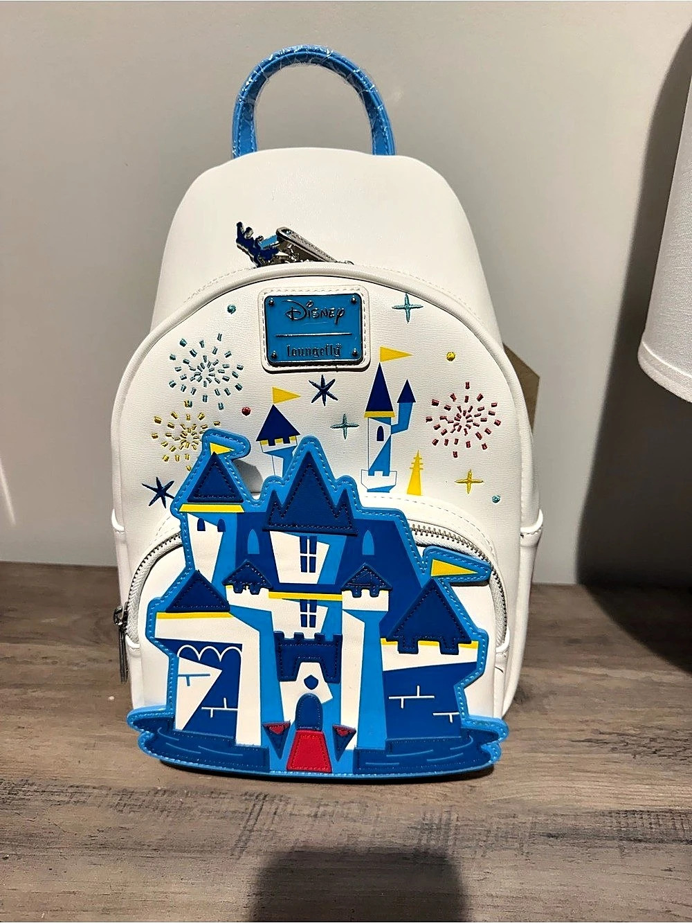 Loungefly Disneyland 65th Anniversary Sleeping Beauty Castle Mini Backpack Mini